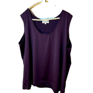 Claire France Purple Camisole Size 3X